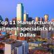 Top 11 Manufacturing Recruitment specialists Firm in Dallas, Texas